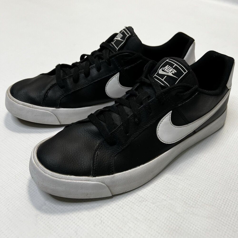 Nike Mens Court Royale AC BQ4222-002 Black Running Shoes Sneakers Size Us 12